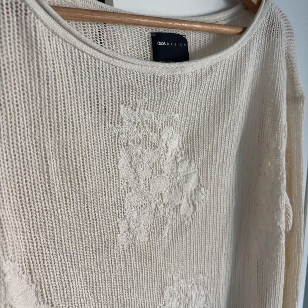 ASOS Cream Women's Top - Picture 3 of 8